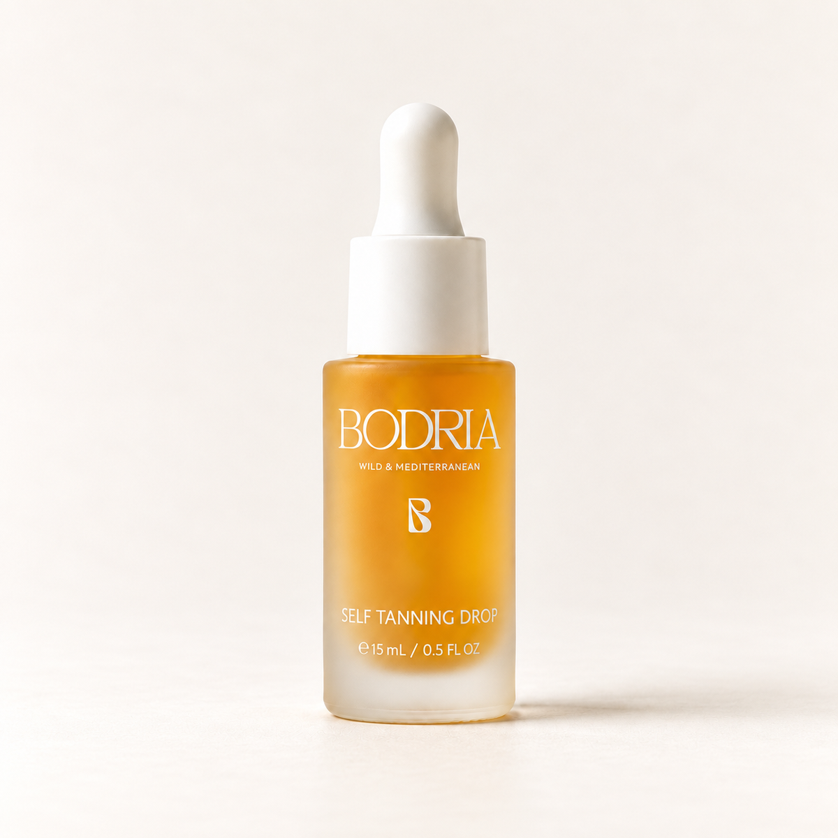 BODRIA Self Tanning Drop 15 mL amber damlalıklı şişe